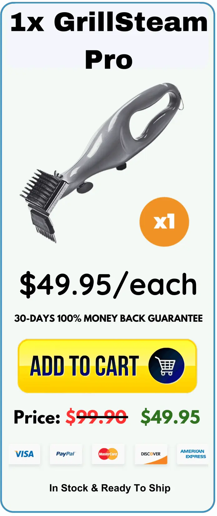 GrillSteam Pro Price